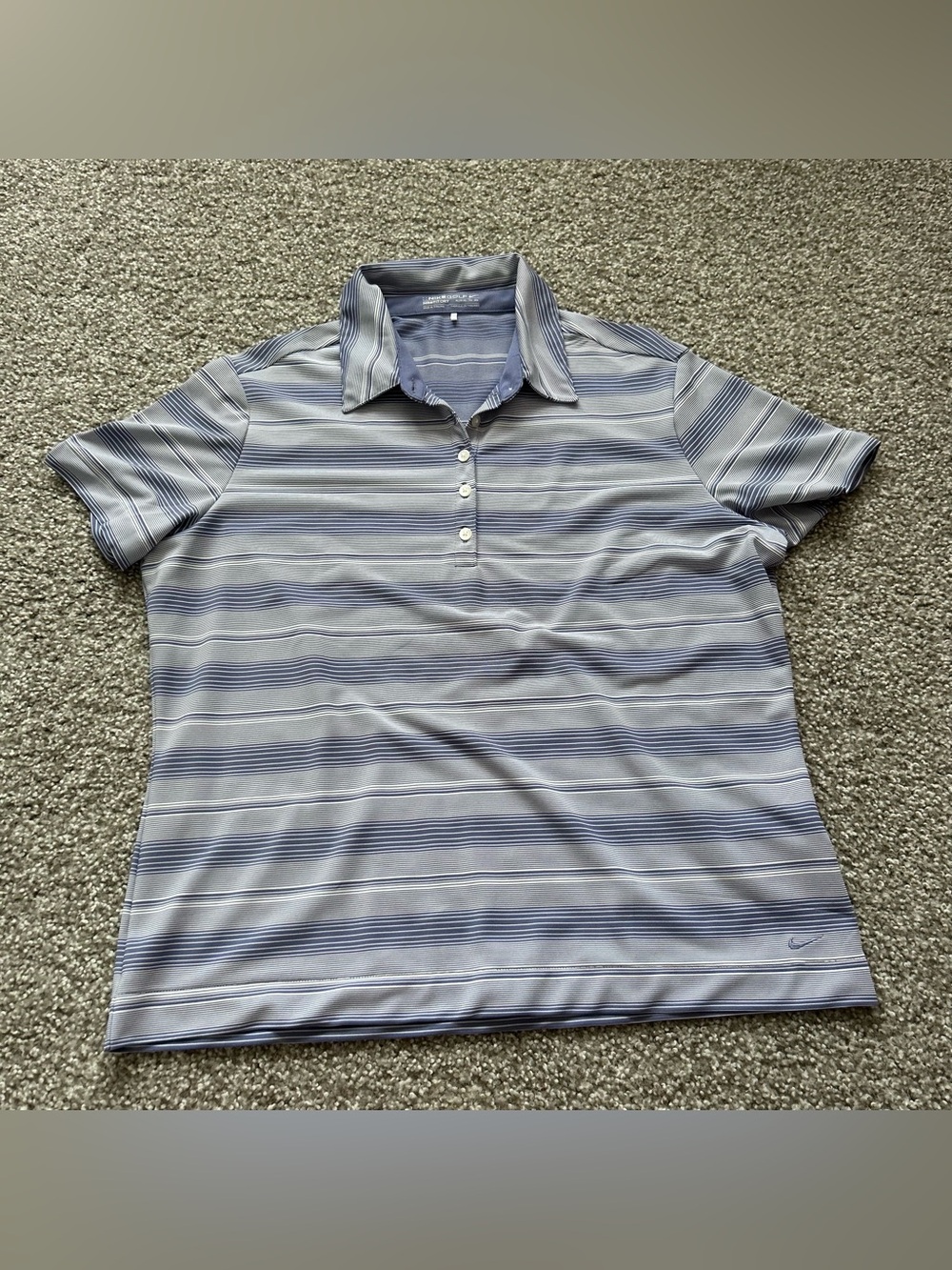 Nike Golf Striped Polo Shirt